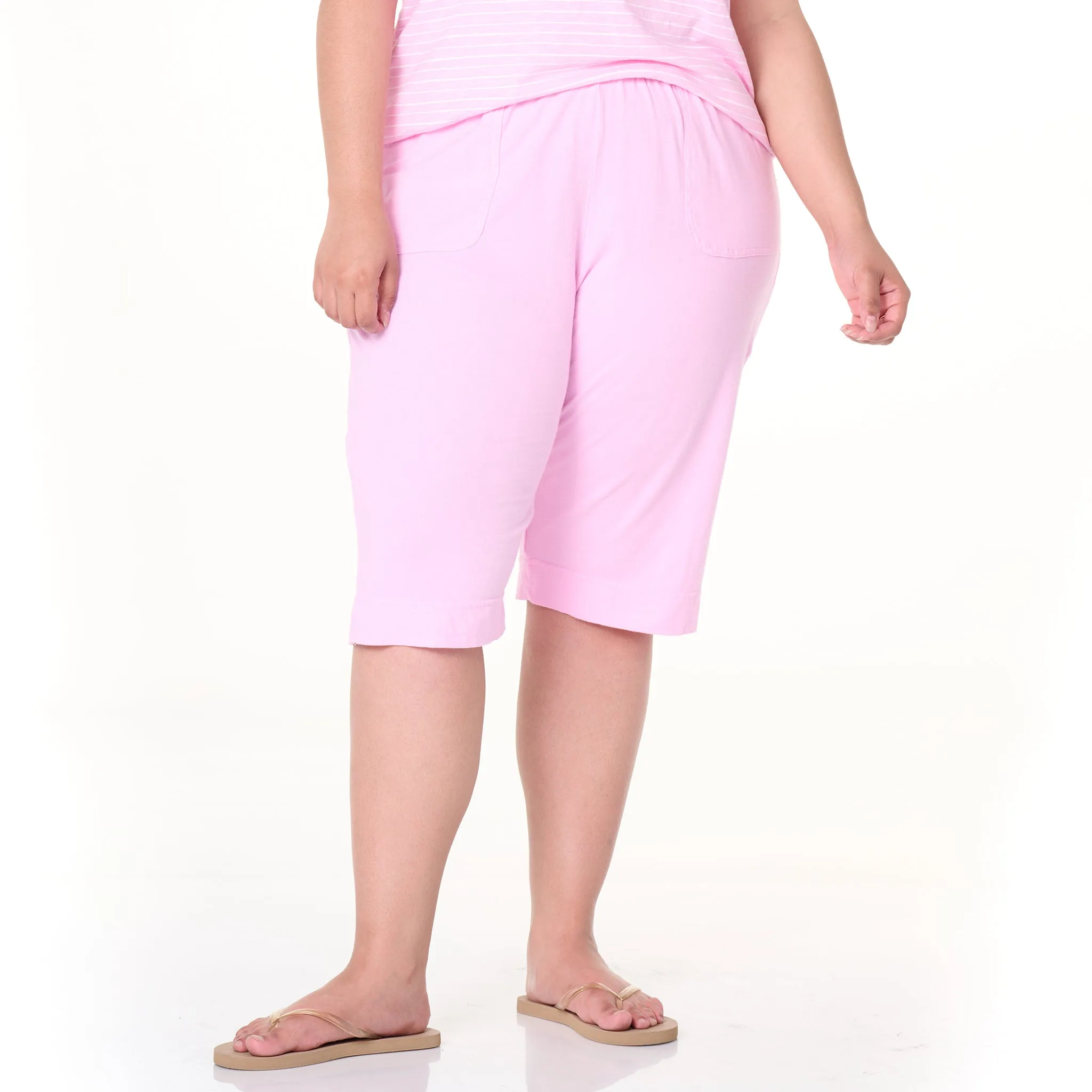 Marco Pocket Pedal Pushers | Plus Size Weekend Relaxed Look