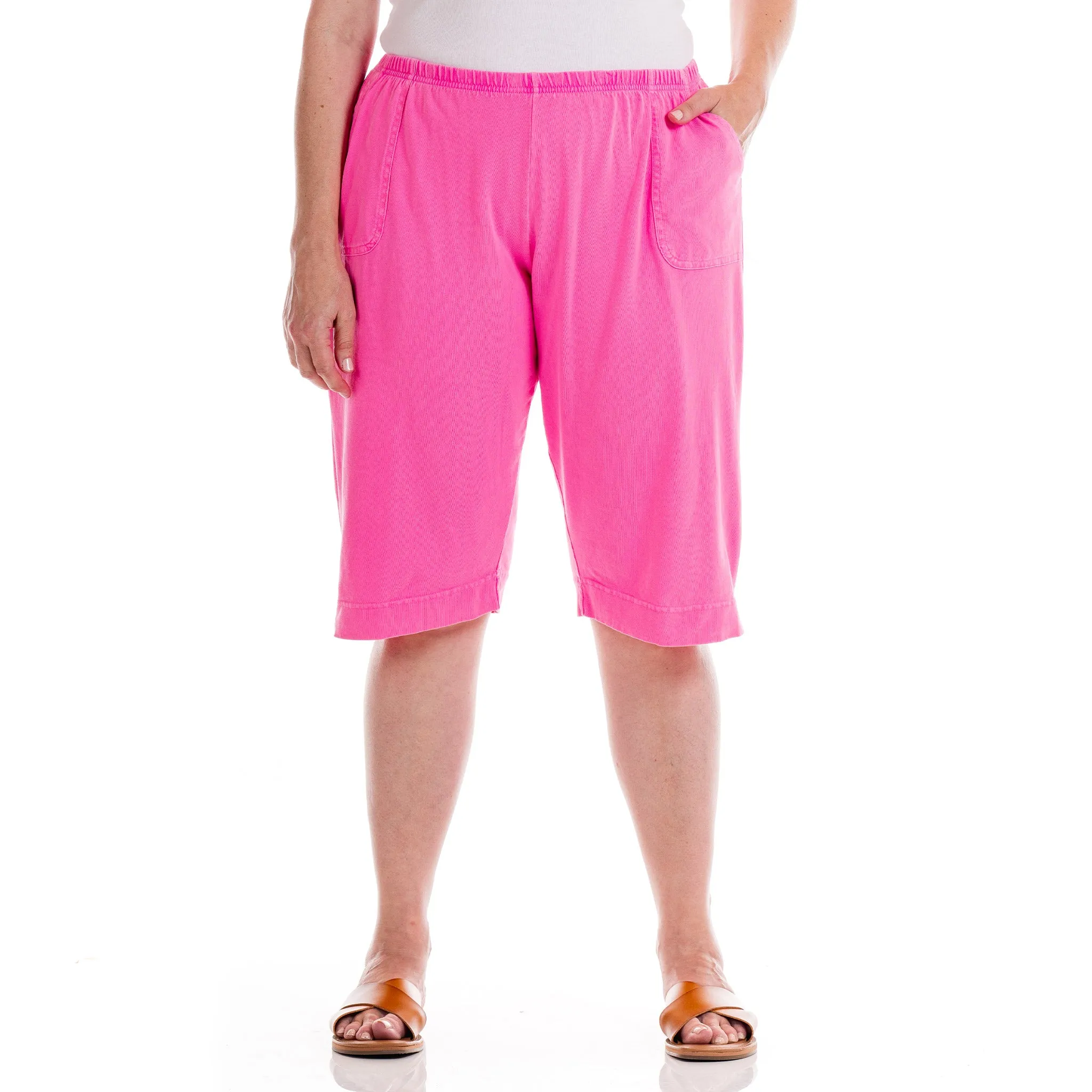Marco Pocket Pedal Pushers | Plus Size Weekend Relaxed Look