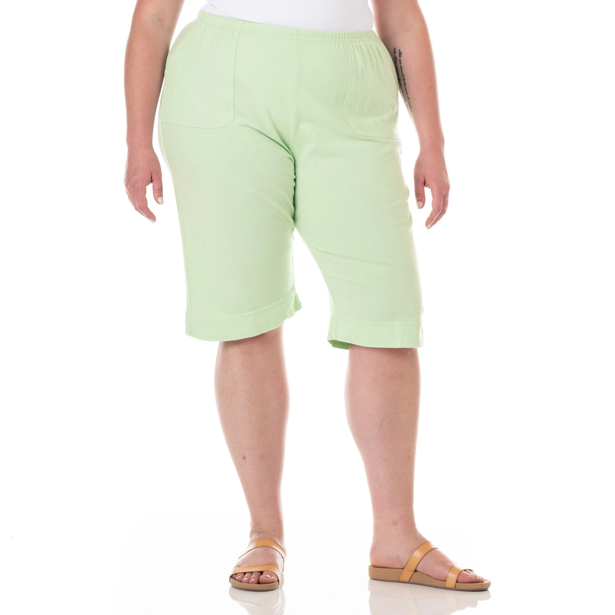 Marco Pocket Pedal Pushers | Plus Size Weekend Relaxed Look