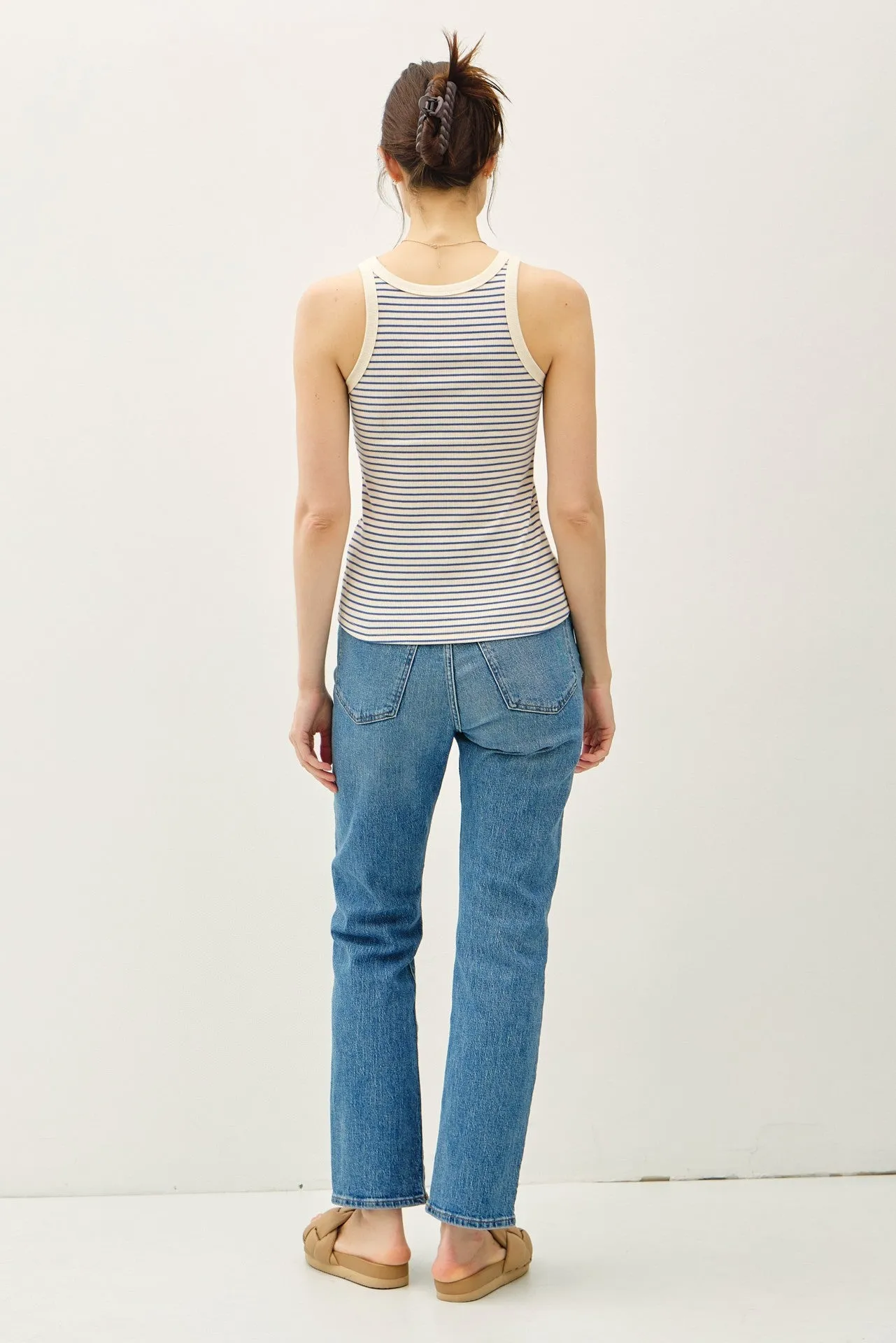 Margaux Stripe Tank Summer Festival Tee