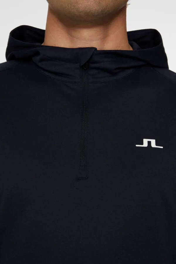 Mario Quarter Zip Hood Relaxed Lounge Fit