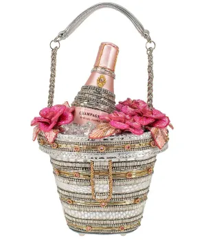 Mary Frances Champagne On Ice Handbag Fun Outing