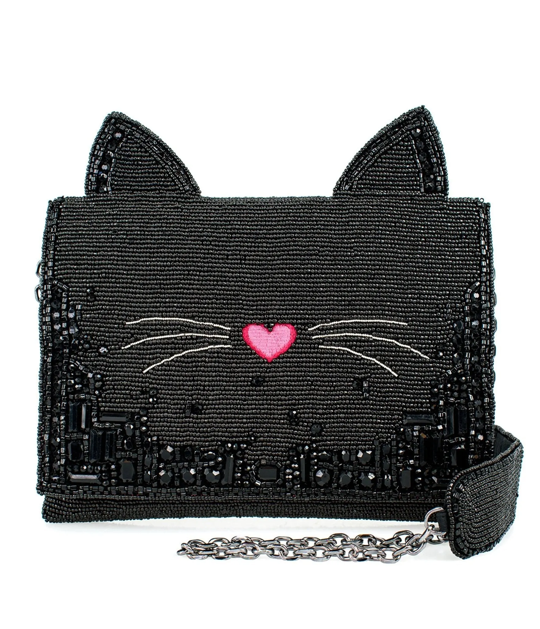 Mary Frances Kitty Couture Crossbody Handbag Fun Outing
