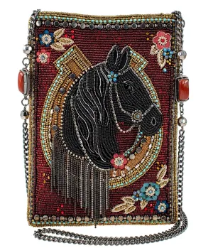 Mary Frances Let's Gallop Mini Crossbody Handbag Fun Outing