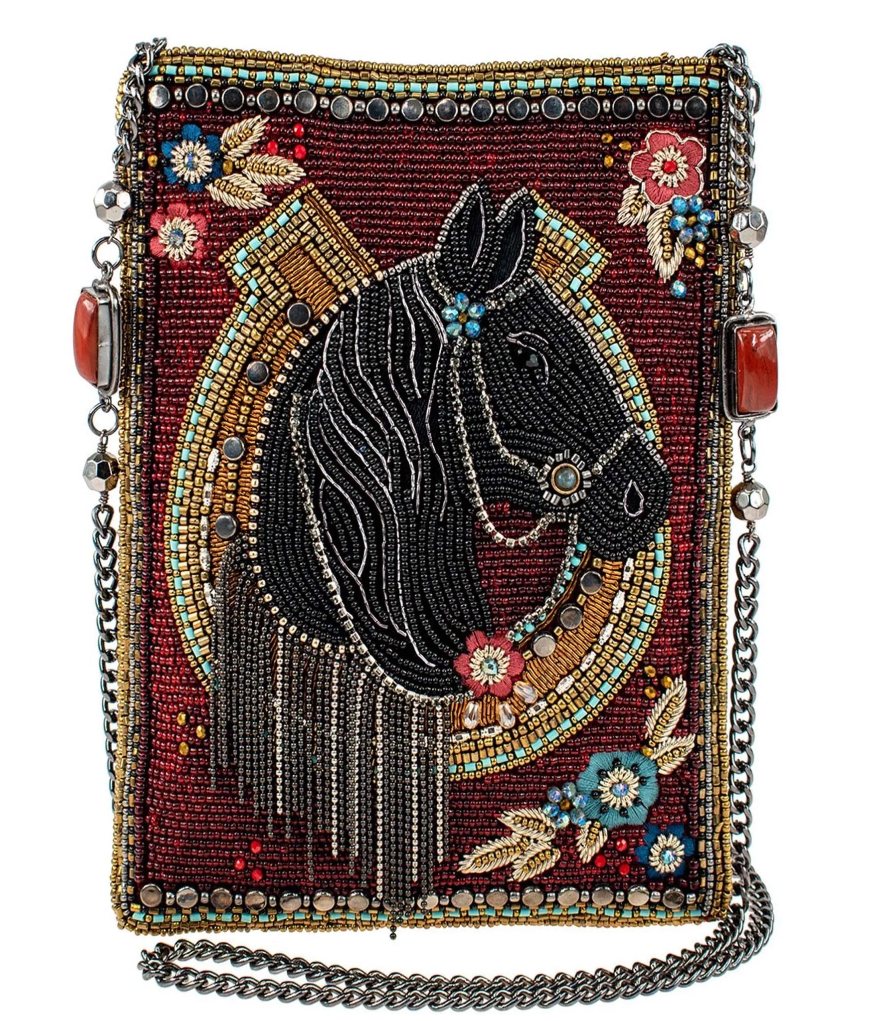 Mary Frances Let's Gallop Mini Crossbody Handbag Fun Outing