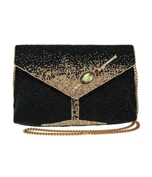 Mary Frances Olive You Crossbody Clutch Fun Outing