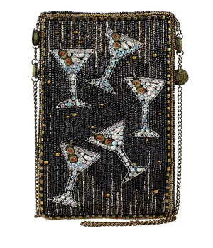 Mary Frances Sip Happens Mini Crossbody Bag Fun Outing
