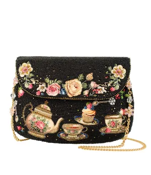 Mary Frances Tea Time Crossbody Handbag Fun Outing