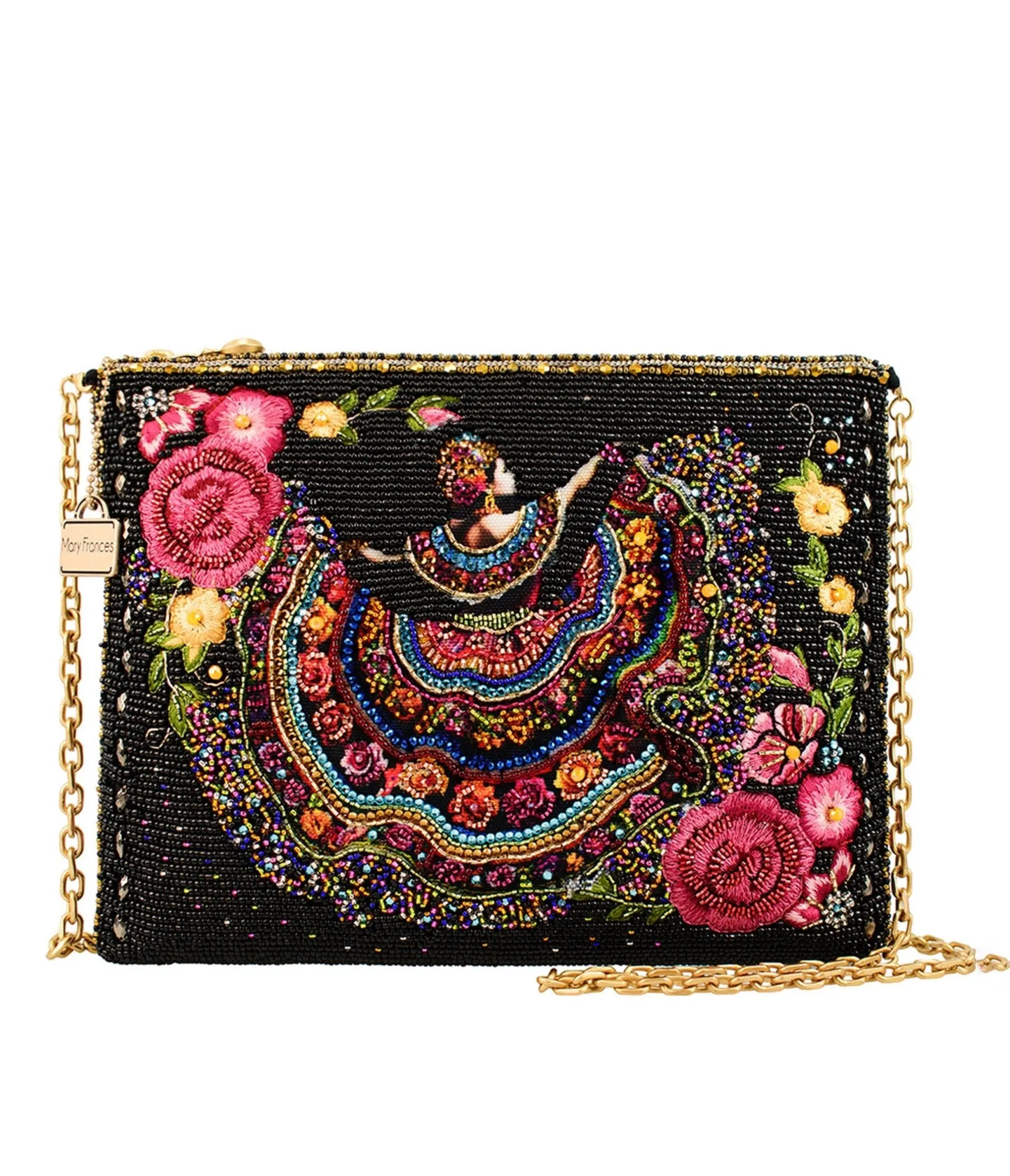 Mary Frances The Dancer Crossbody Handbag Fun Outing