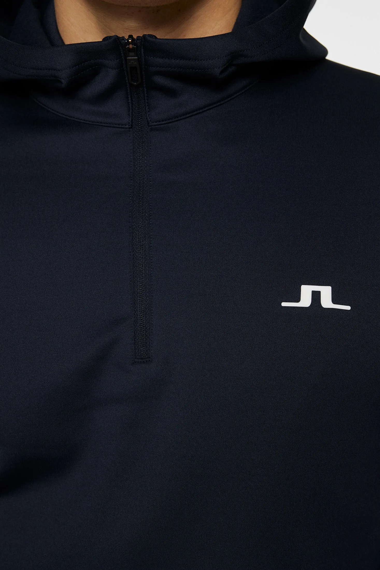 Men's Aerial Quarter Zip Hood Relaxed Lounge Fit