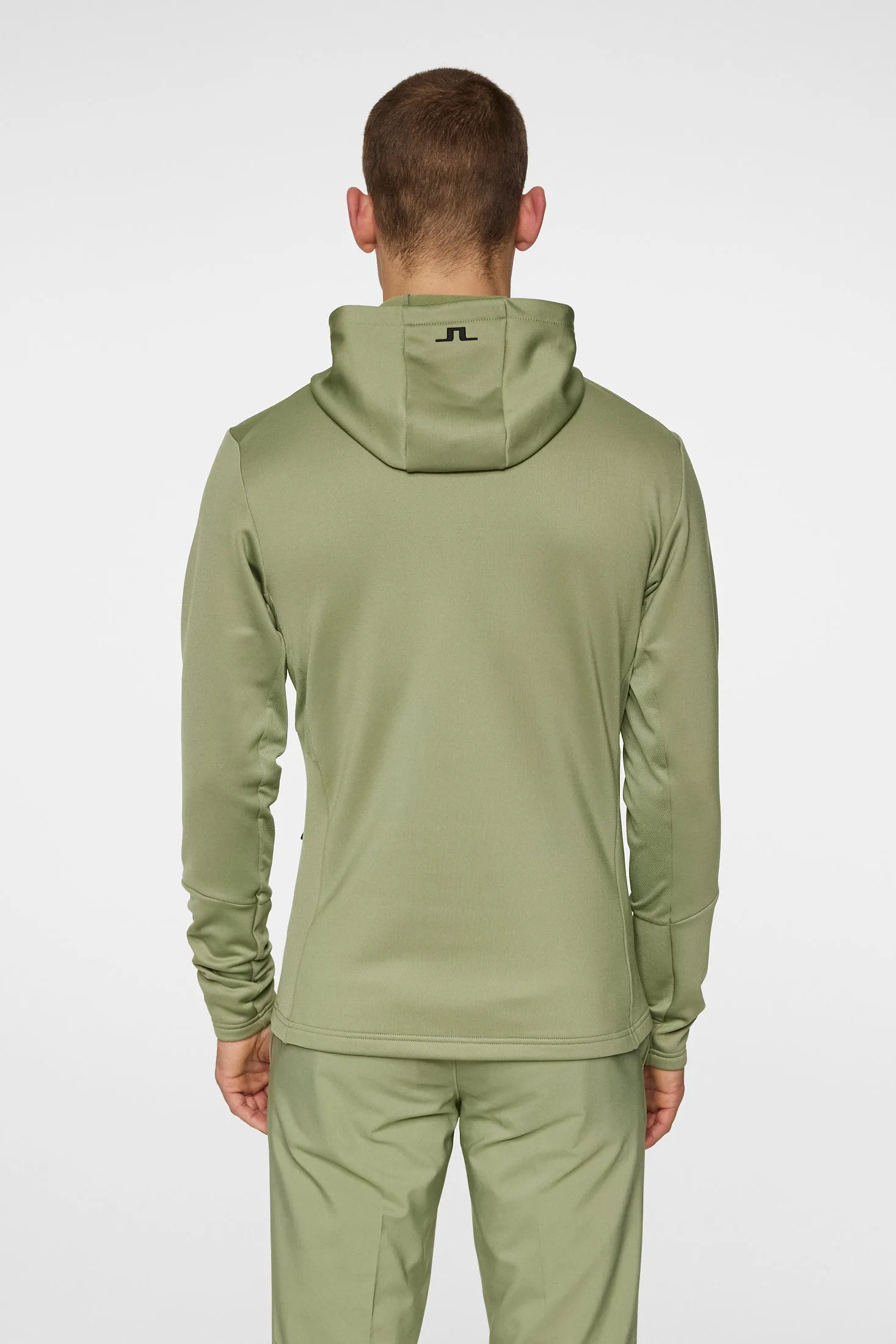 Men's Aerial Quarter Zip Hood Relaxed Lounge Fit