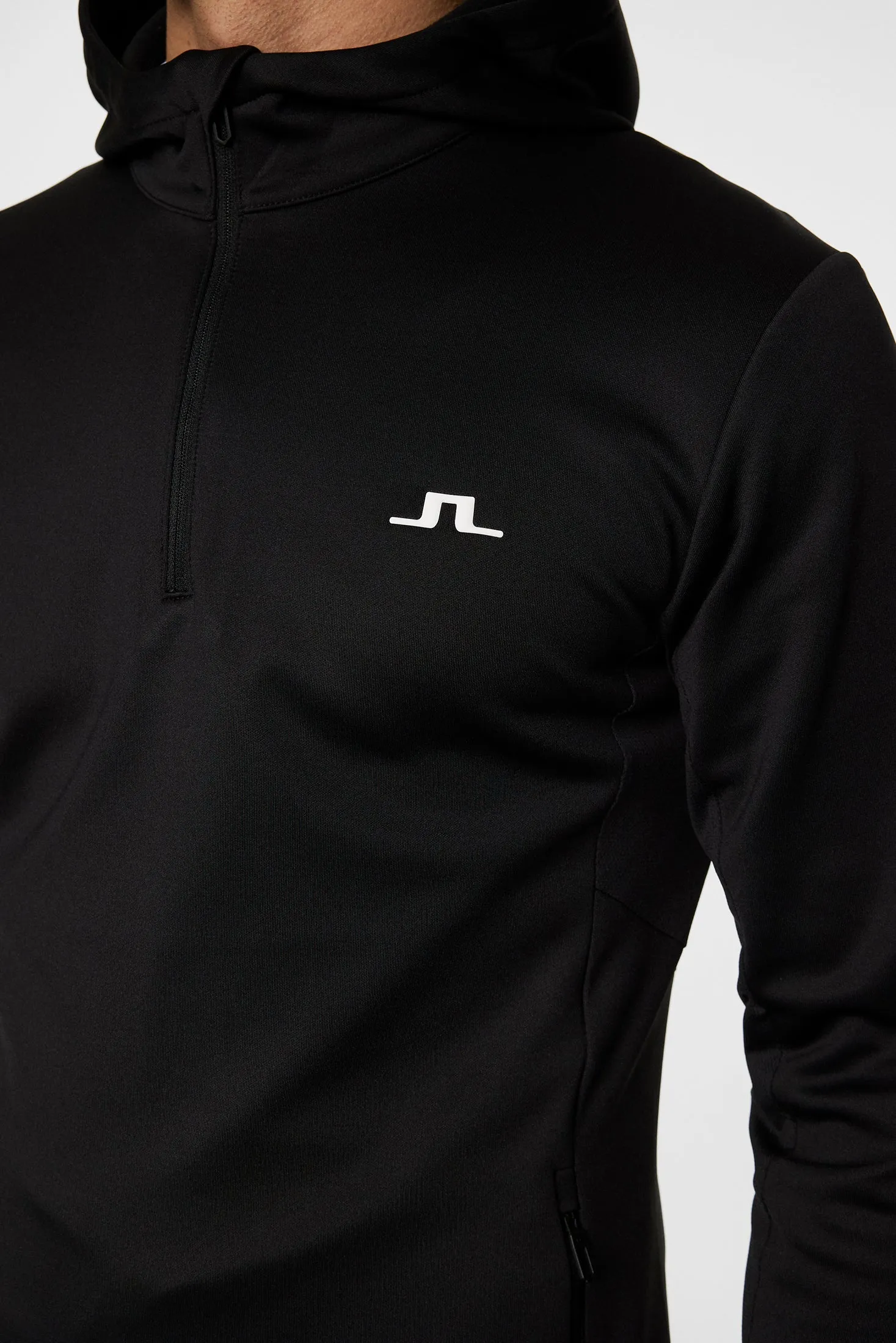 Men's Aerial Quarter Zip Hood Relaxed Lounge Fit