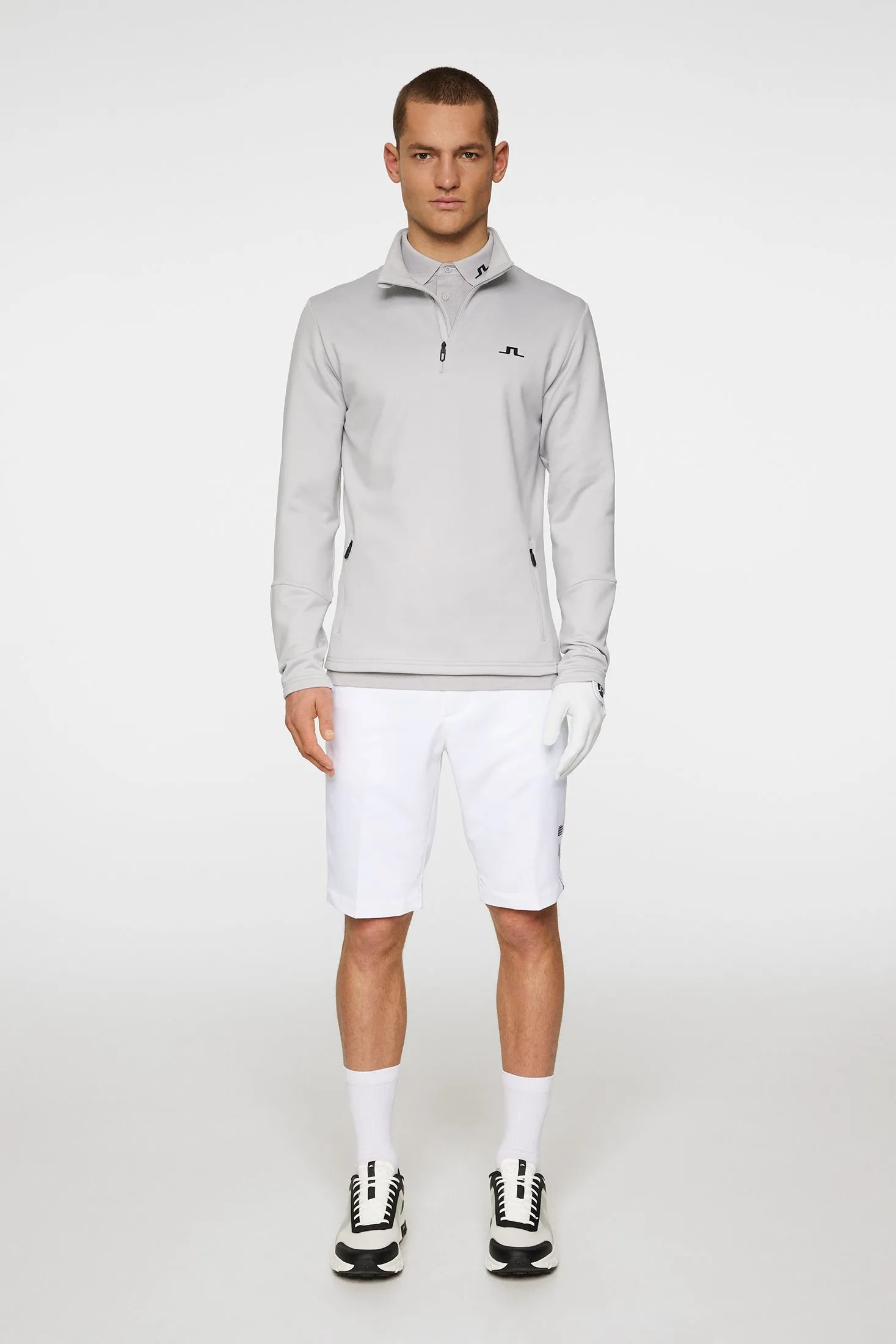Men's Aerial Quarter Zip Mid Layer Relaxed Lounge Fit