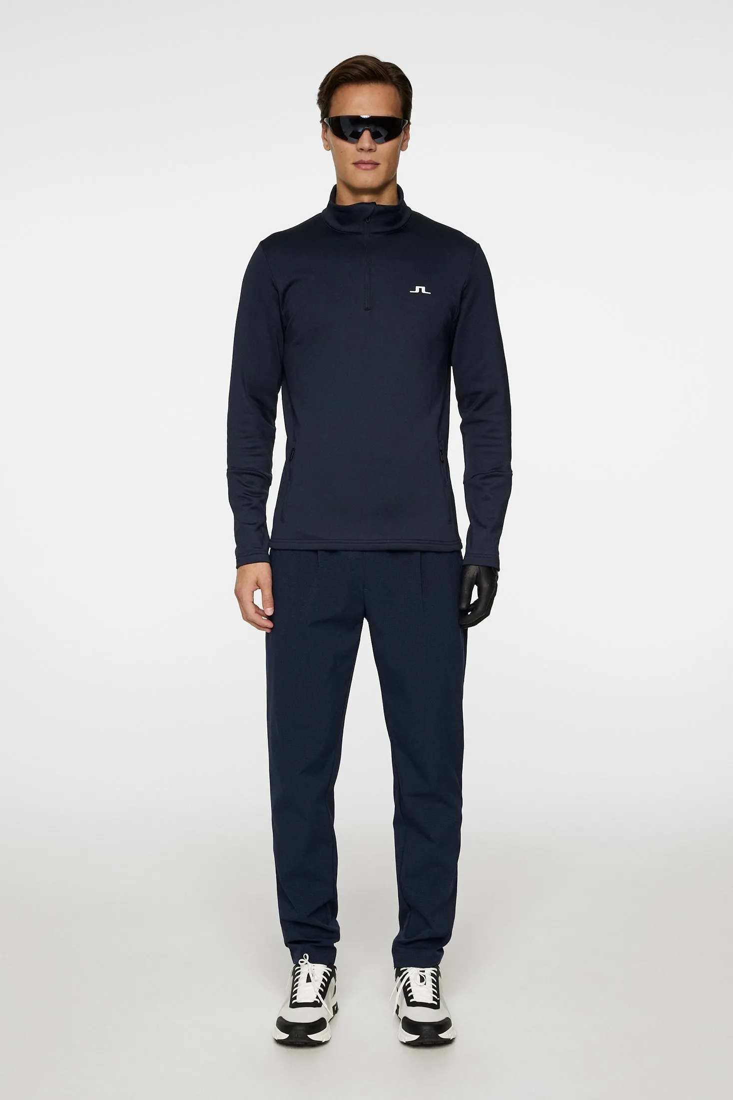 Men's Aerial Quarter Zip Mid Layer Relaxed Lounge Fit