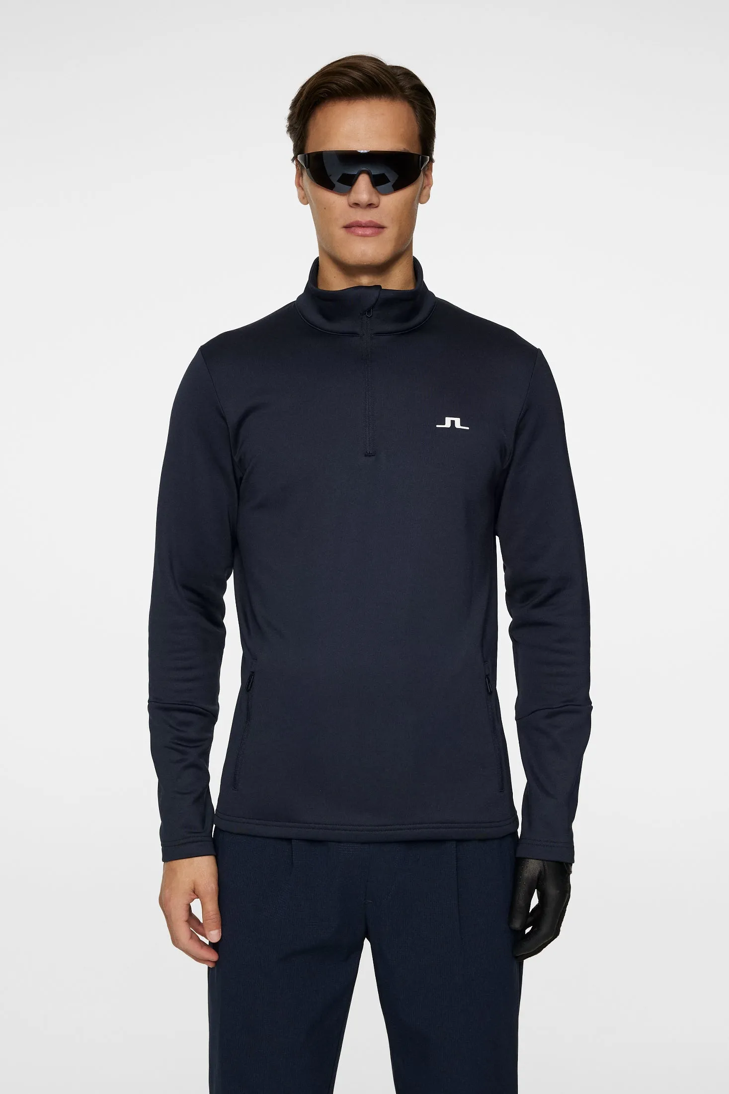 Men's Aerial Quarter Zip Mid Layer Relaxed Lounge Fit