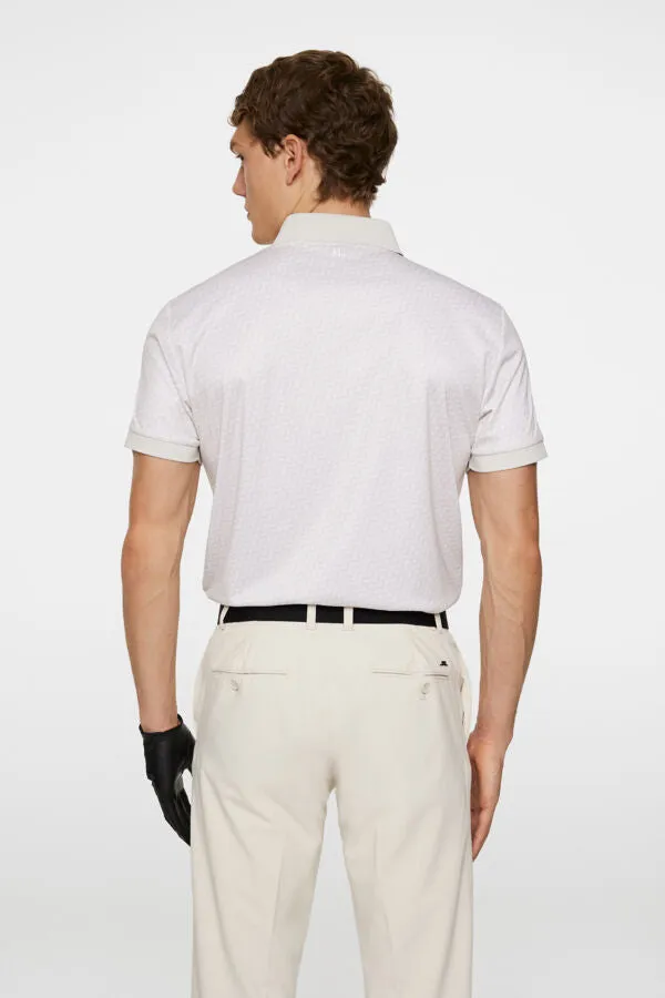 Men's Tour Tech Print Polo Office Smart Casual