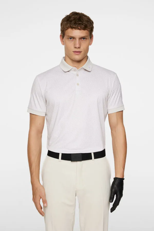 Men's Tour Tech Print Polo Office Smart Casual
