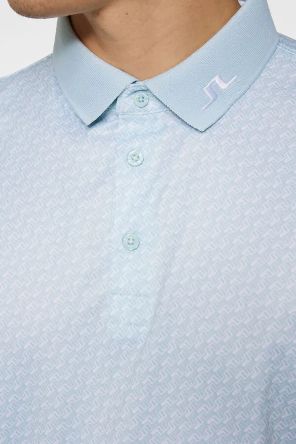 Men's Tour Tech Print Polo Office Smart Casual