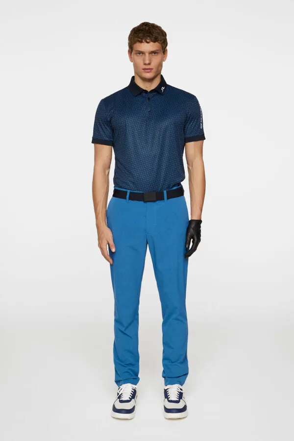 Men's Tour Tech Print Polo Office Smart Casual