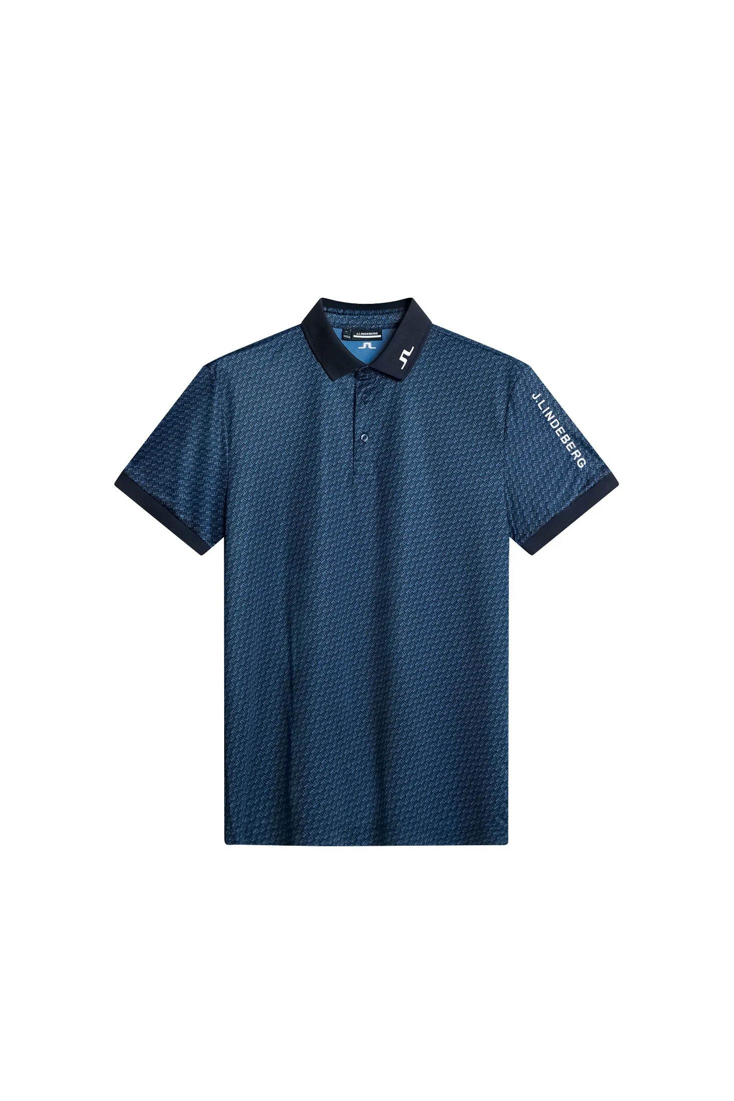 Men's Tour Tech Print Polo Office Smart Casual
