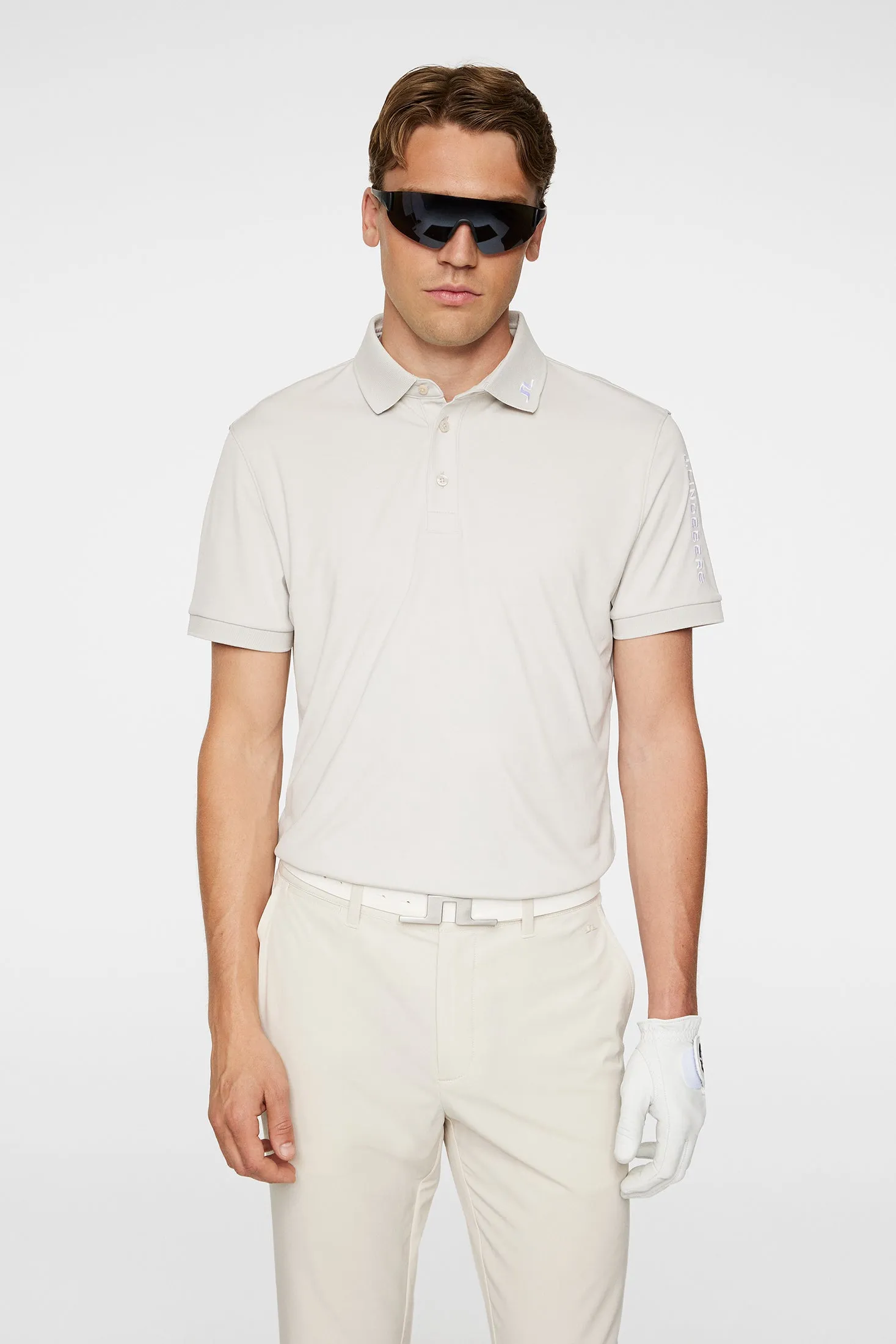 Men's Tour Tech Slim Fit Polo Office Smart Casual