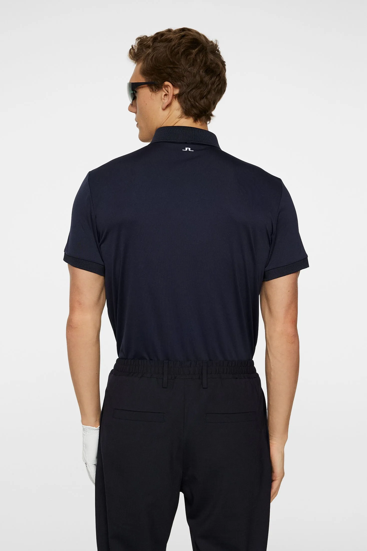 Men's Tour Tech Slim Fit Polo Office Smart Casual