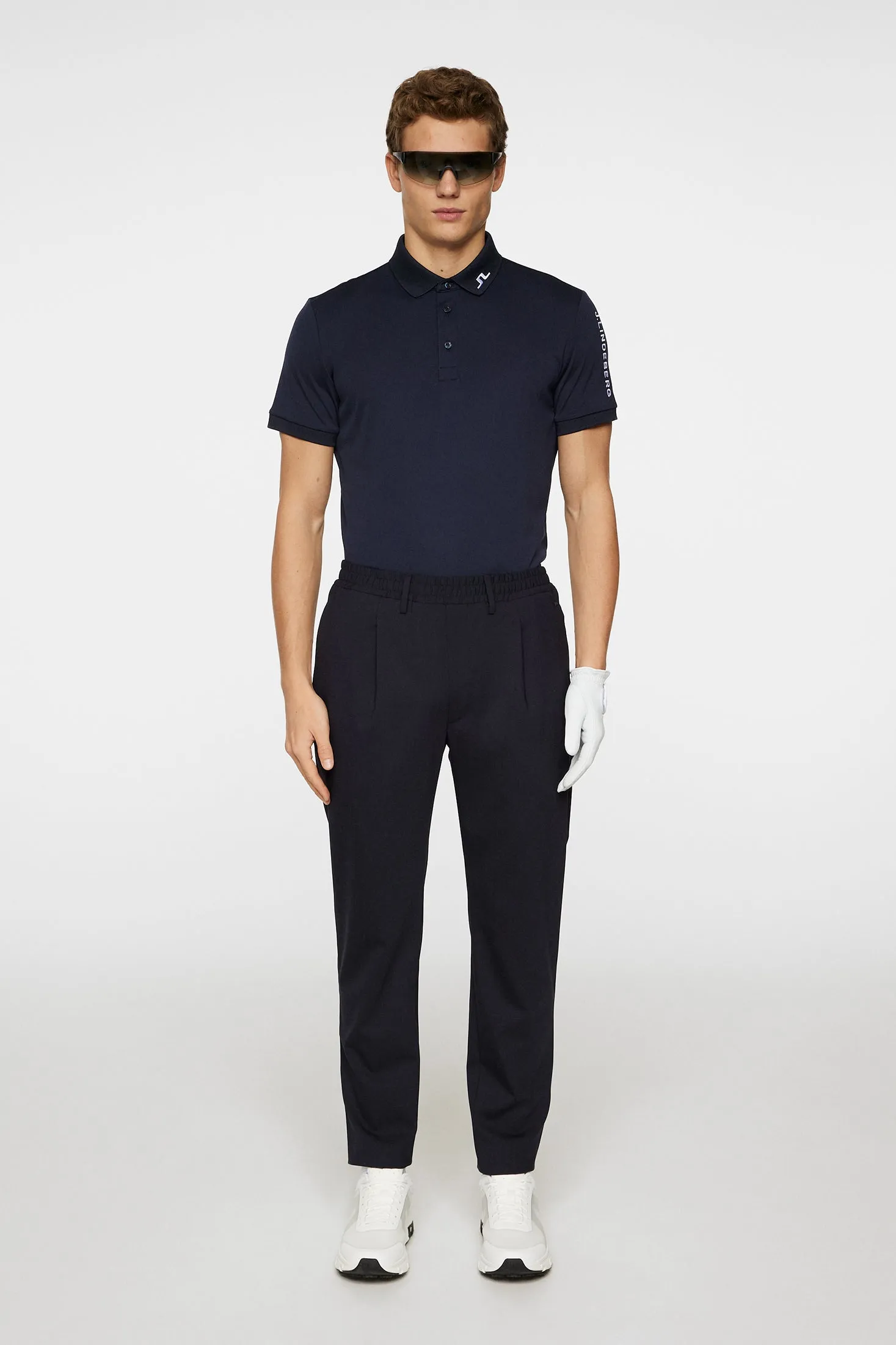 Men's Tour Tech Slim Fit Polo Office Smart Casual
