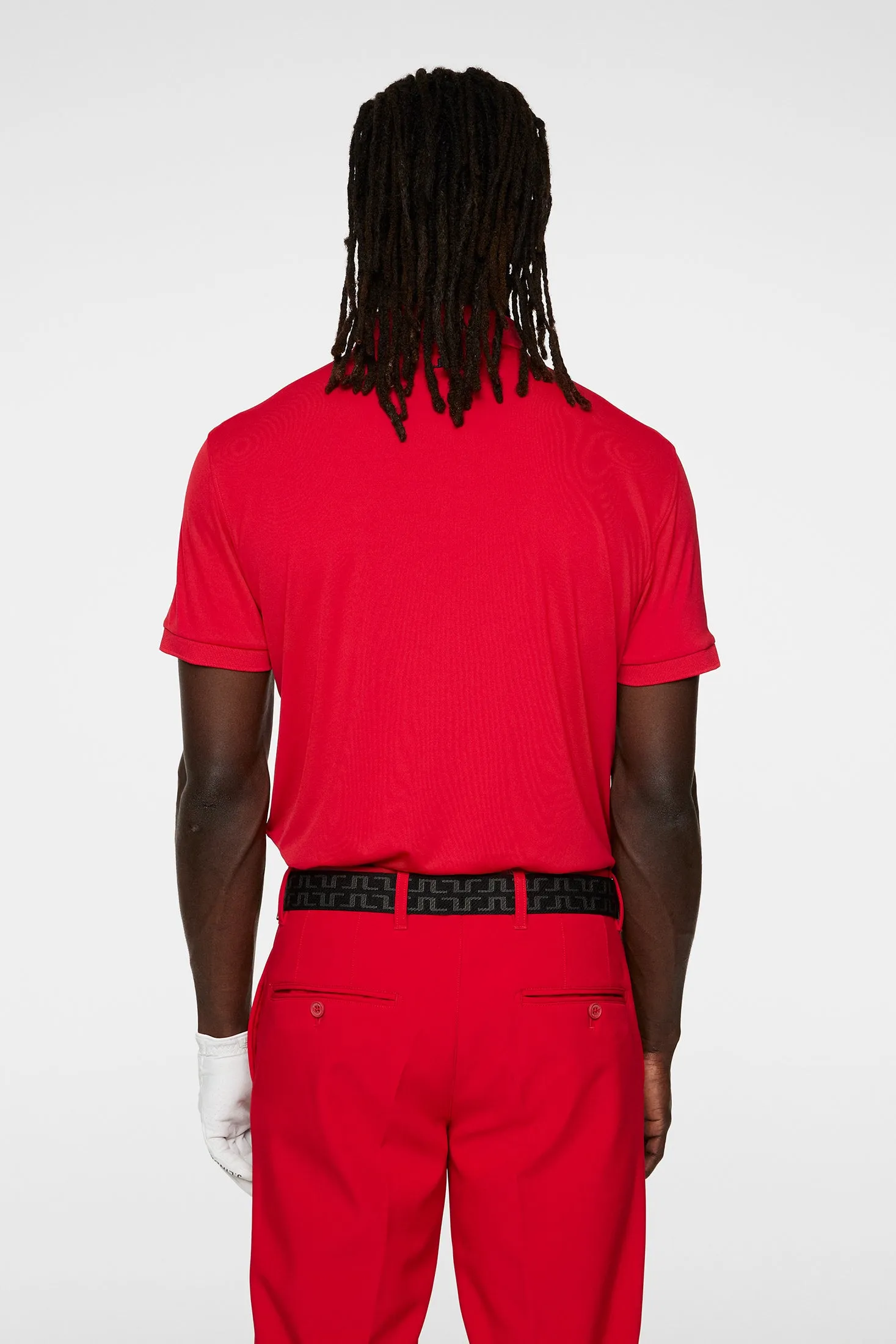 Men's Tour Tech Slim Fit Polo Office Smart Casual