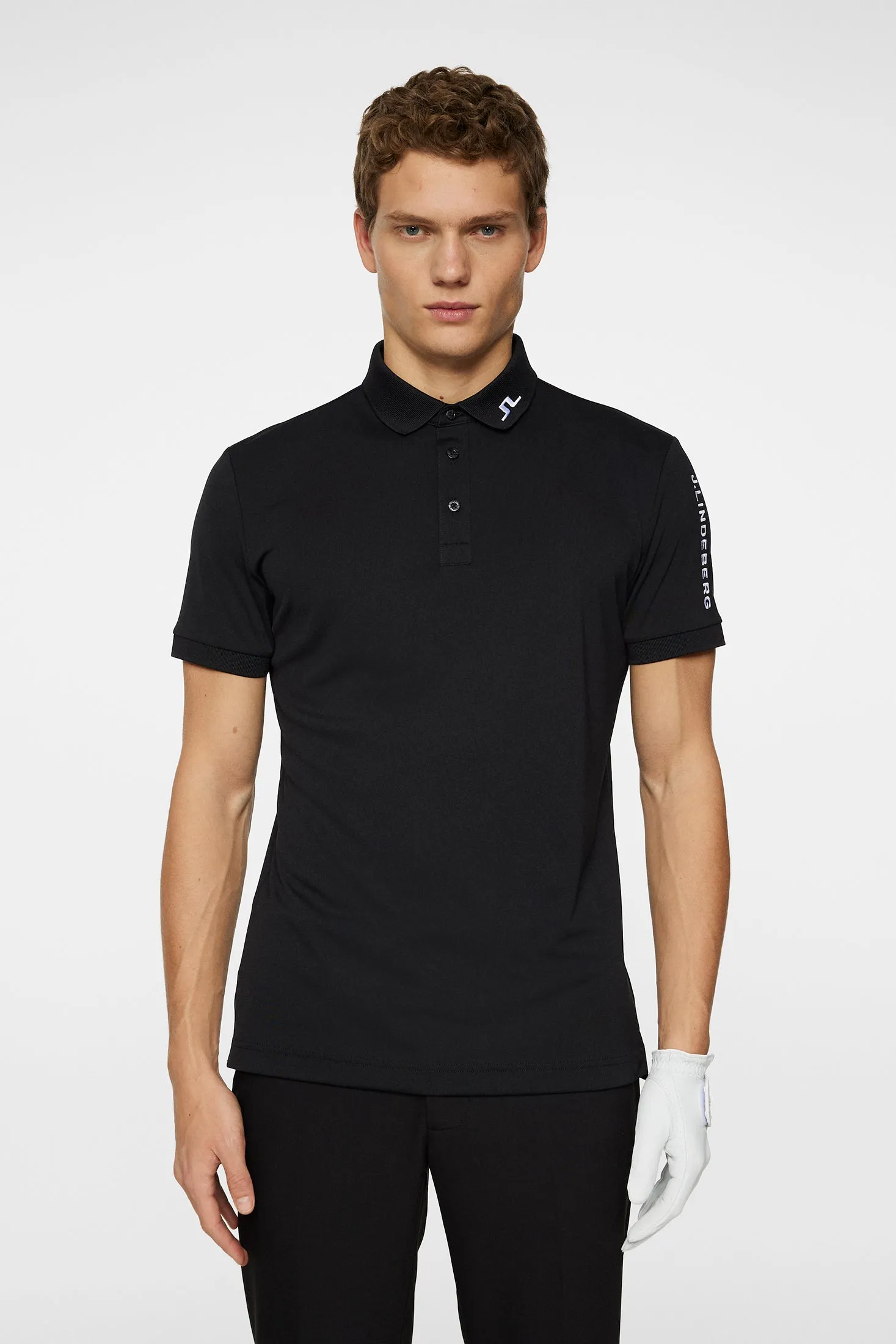 Men's Tour Tech Slim Fit Polo Office Smart Casual