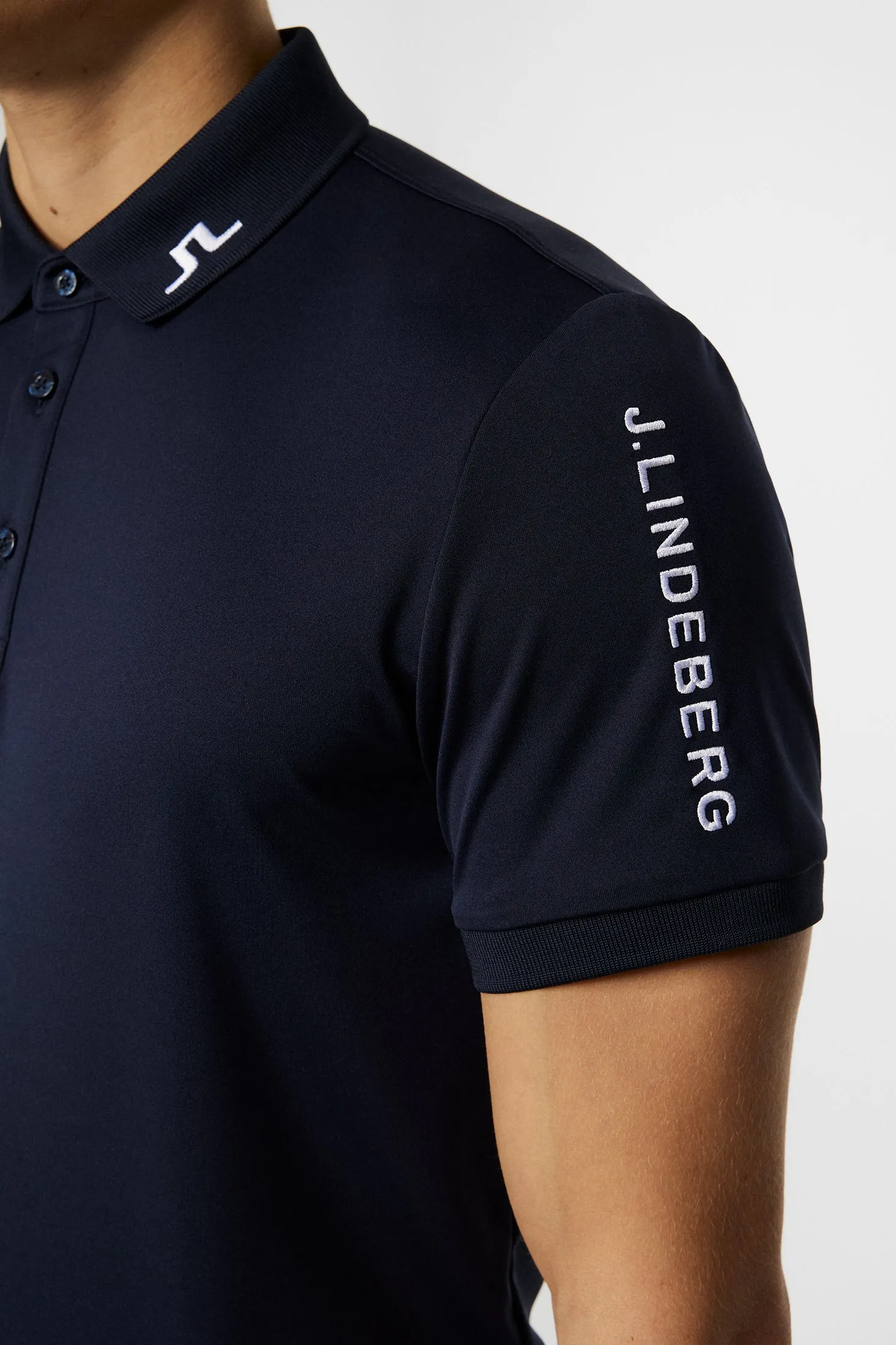 Men's Tour Tech Slim Fit Polo Office Smart Casual