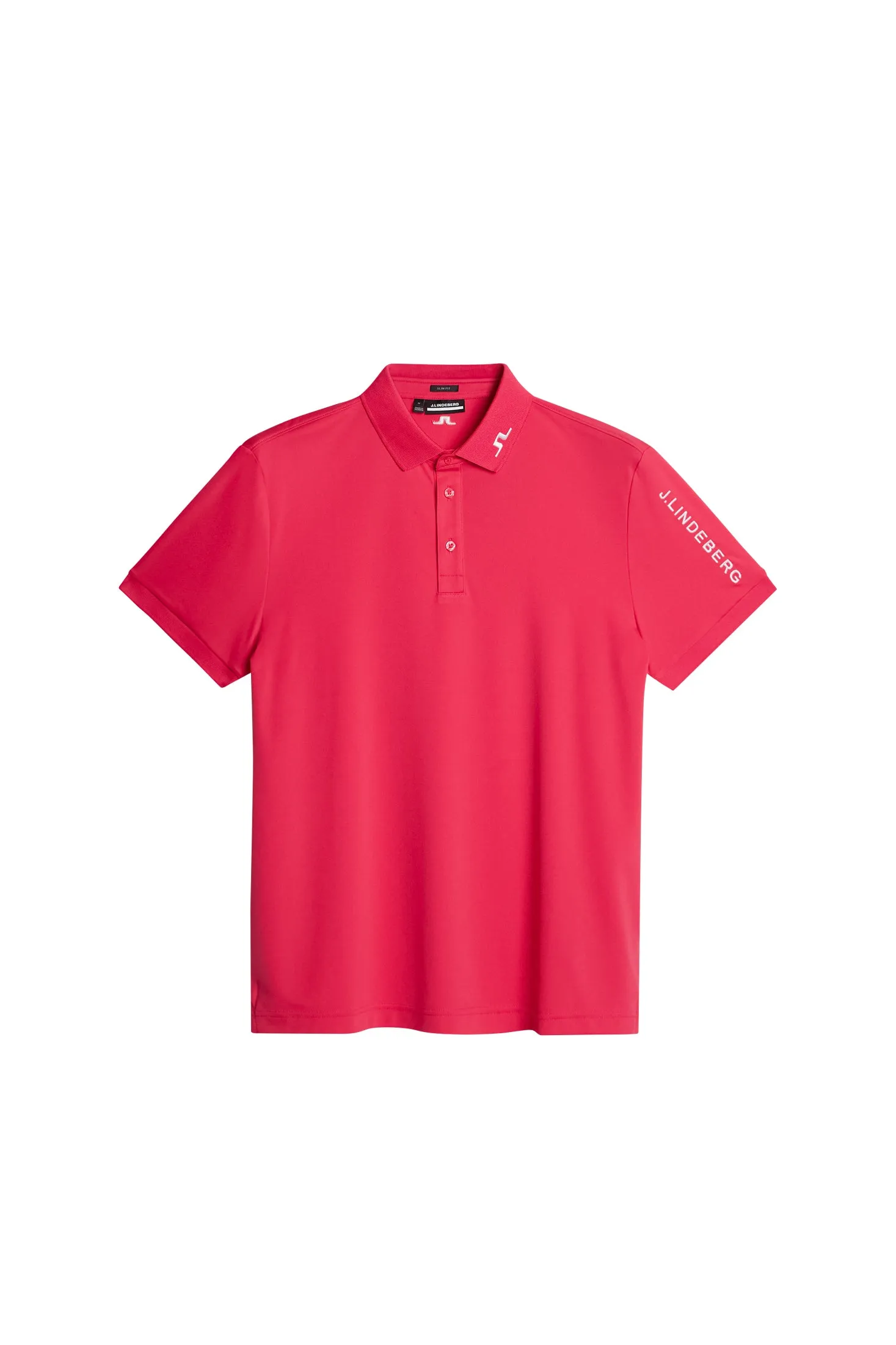 Men's Tour Tech Slim Fit Polo Office Smart Casual