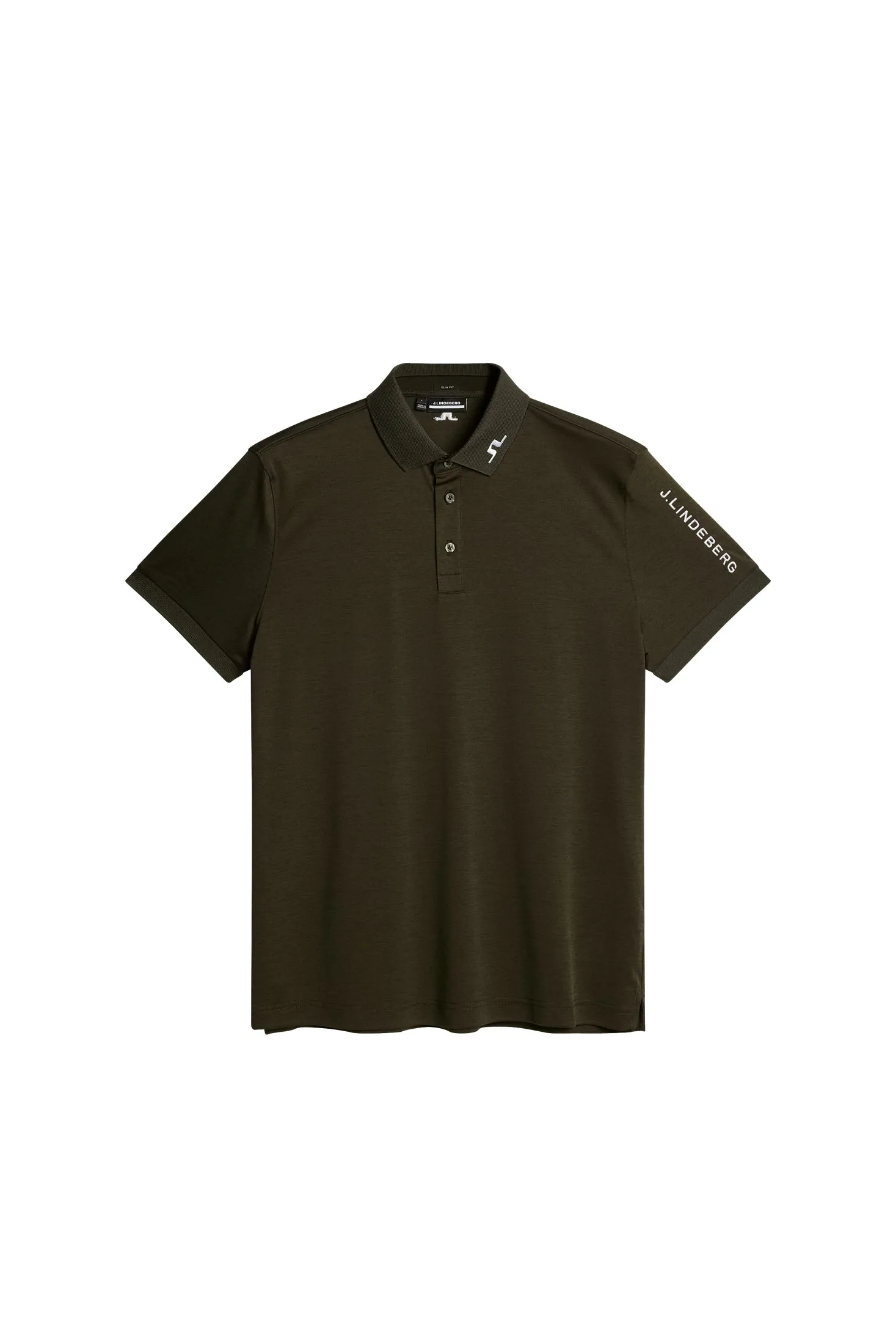 Men's Tour Tech Slim Fit Polo Office Smart Casual