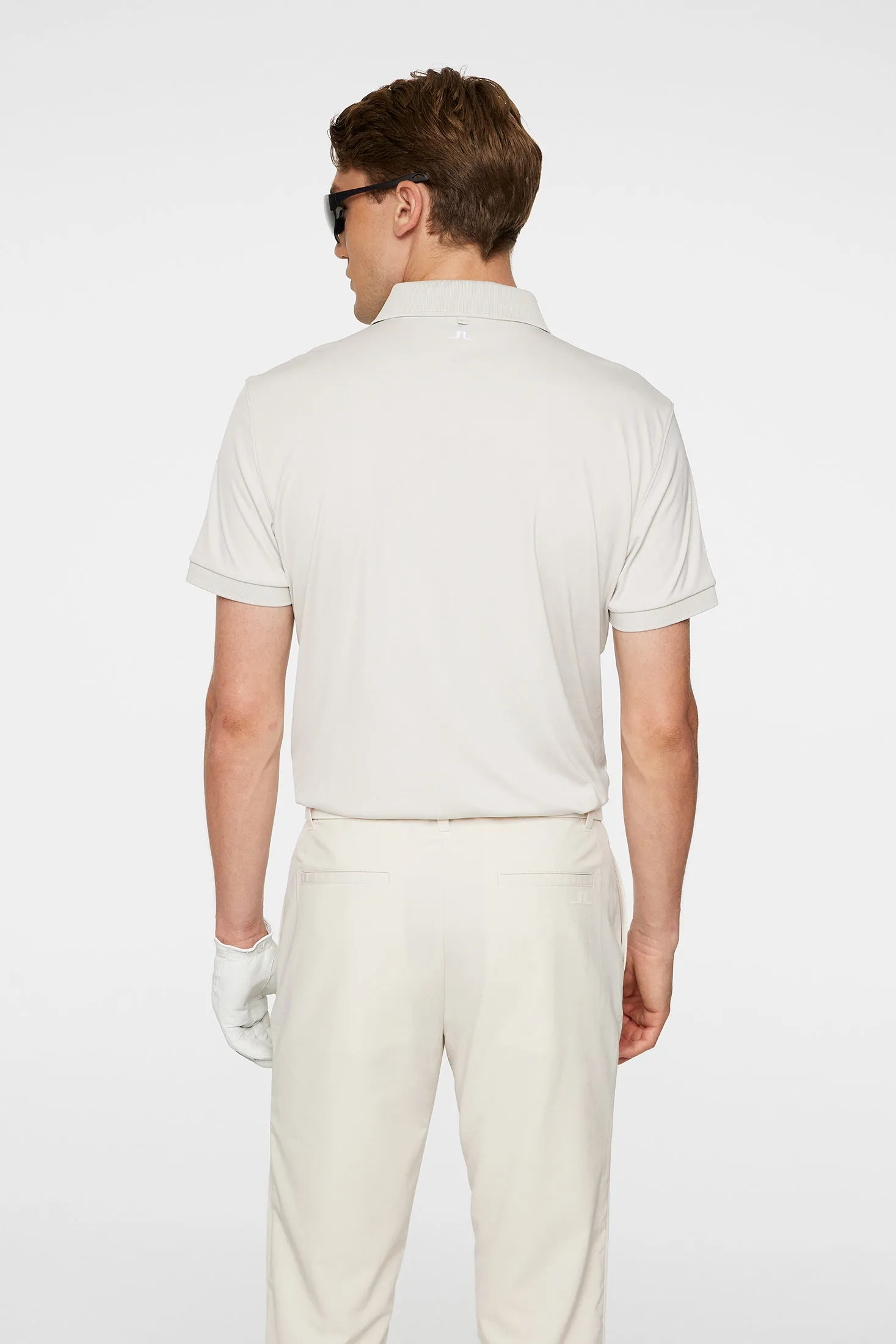 Men's Tour Tech Slim Fit Polo Office Smart Casual