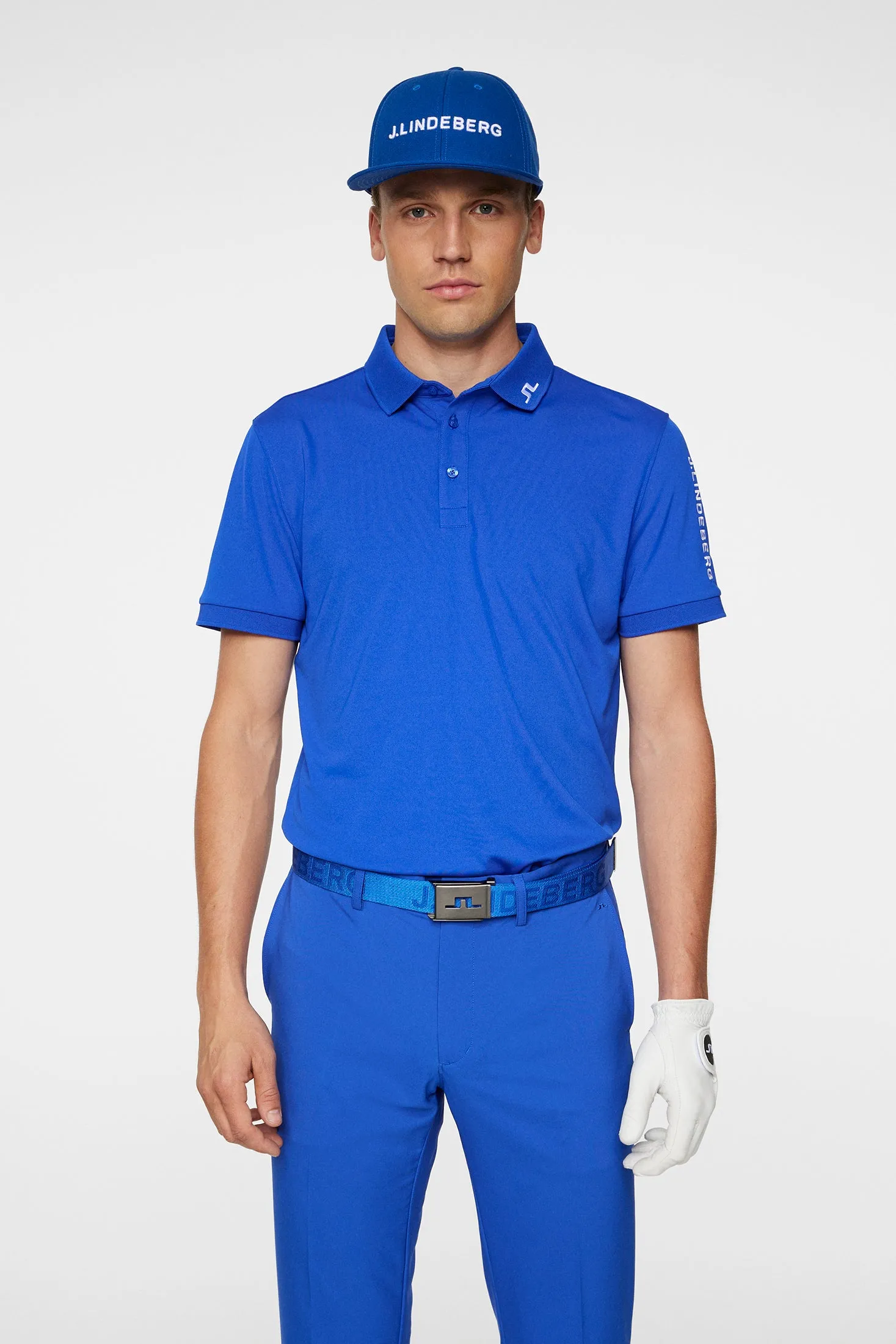 Men's Tour Tech Slim Fit Polo Office Smart Casual