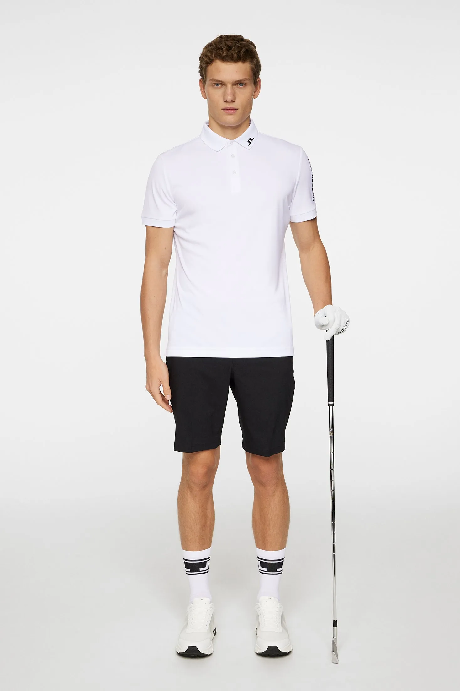Men's Tour Tech Slim Fit Polo Office Smart Casual