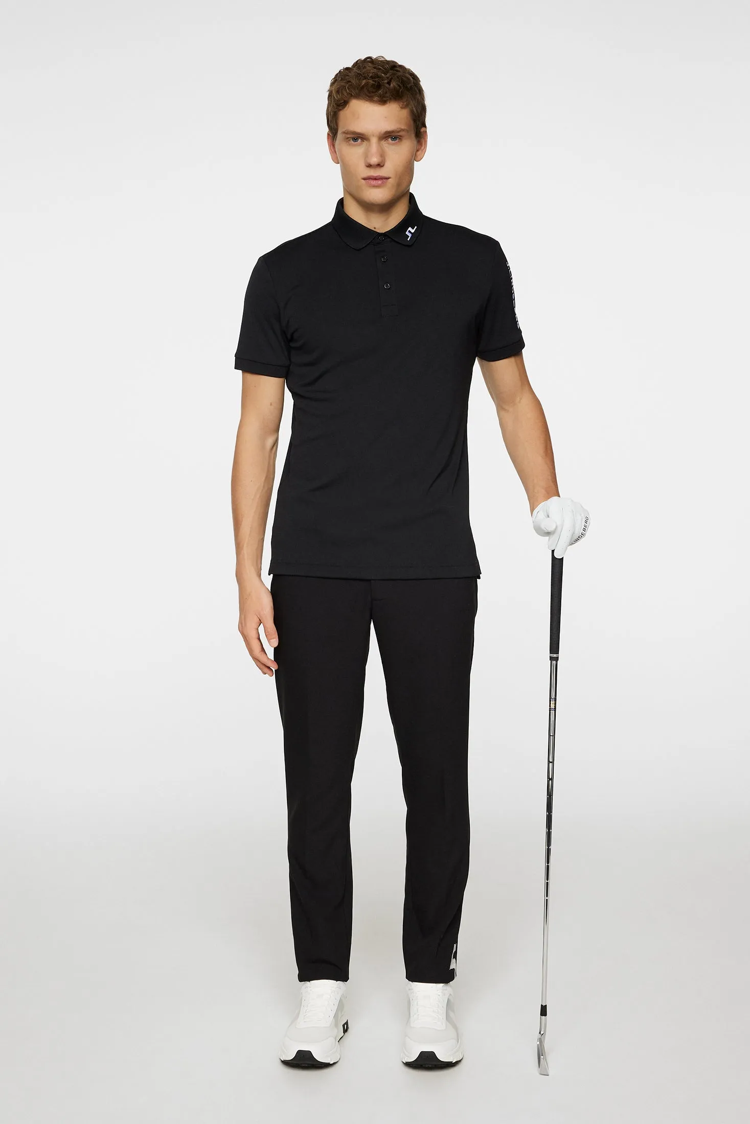 Men's Tour Tech Slim Fit Polo Office Smart Casual