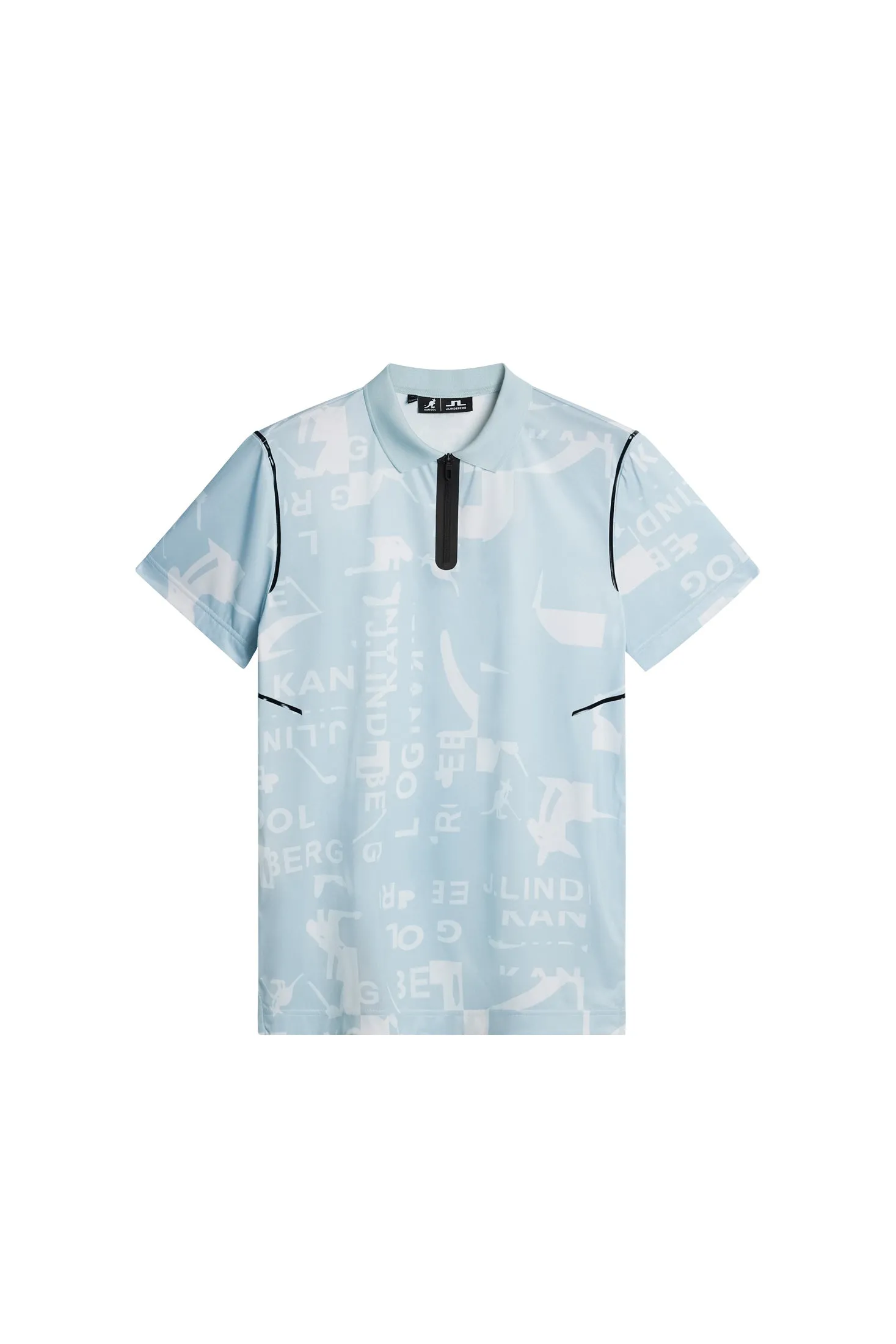 Miro Print Polo Office Smart Casual