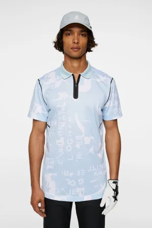 Miro Print Polo Office Smart Casual