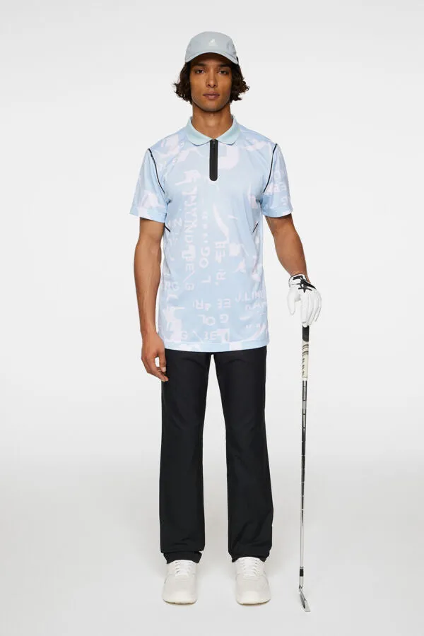Miro Print Polo Office Smart Casual