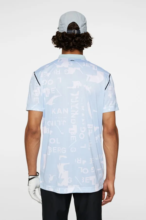 Miro Print Polo Office Smart Casual