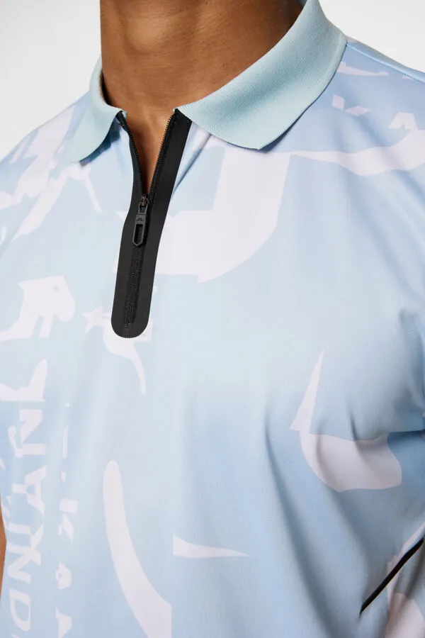 Miro Print Polo Office Smart Casual