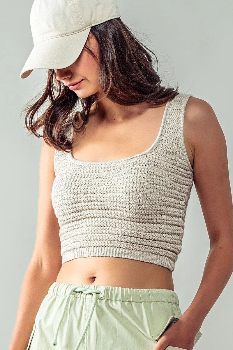 Misha Cropped Tank Everyday Casual Look