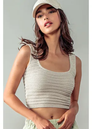 Misha Cropped Tank Everyday Casual Look