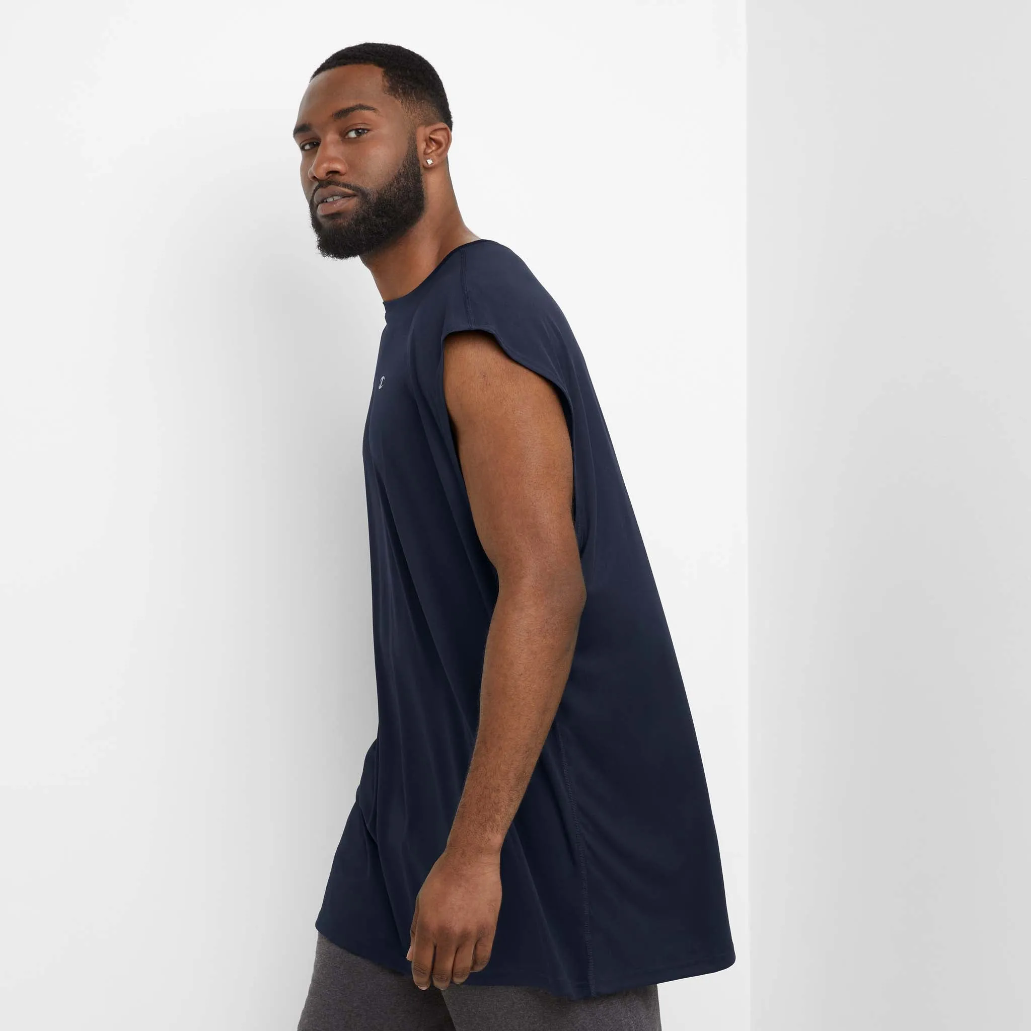 Muscle Tank, Moisture Wicking, C Logo - Big & Tall Urban Street Style