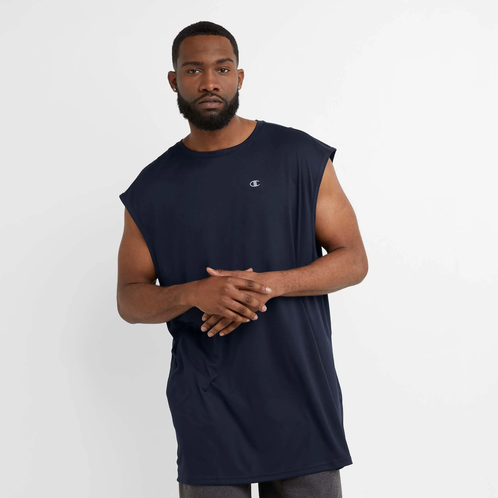Muscle Tank, Moisture Wicking, C Logo - Big & Tall Urban Street Style