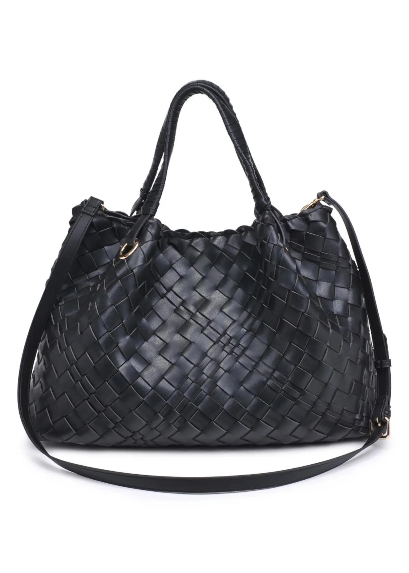 Natalie Woven Tote Daily Commute