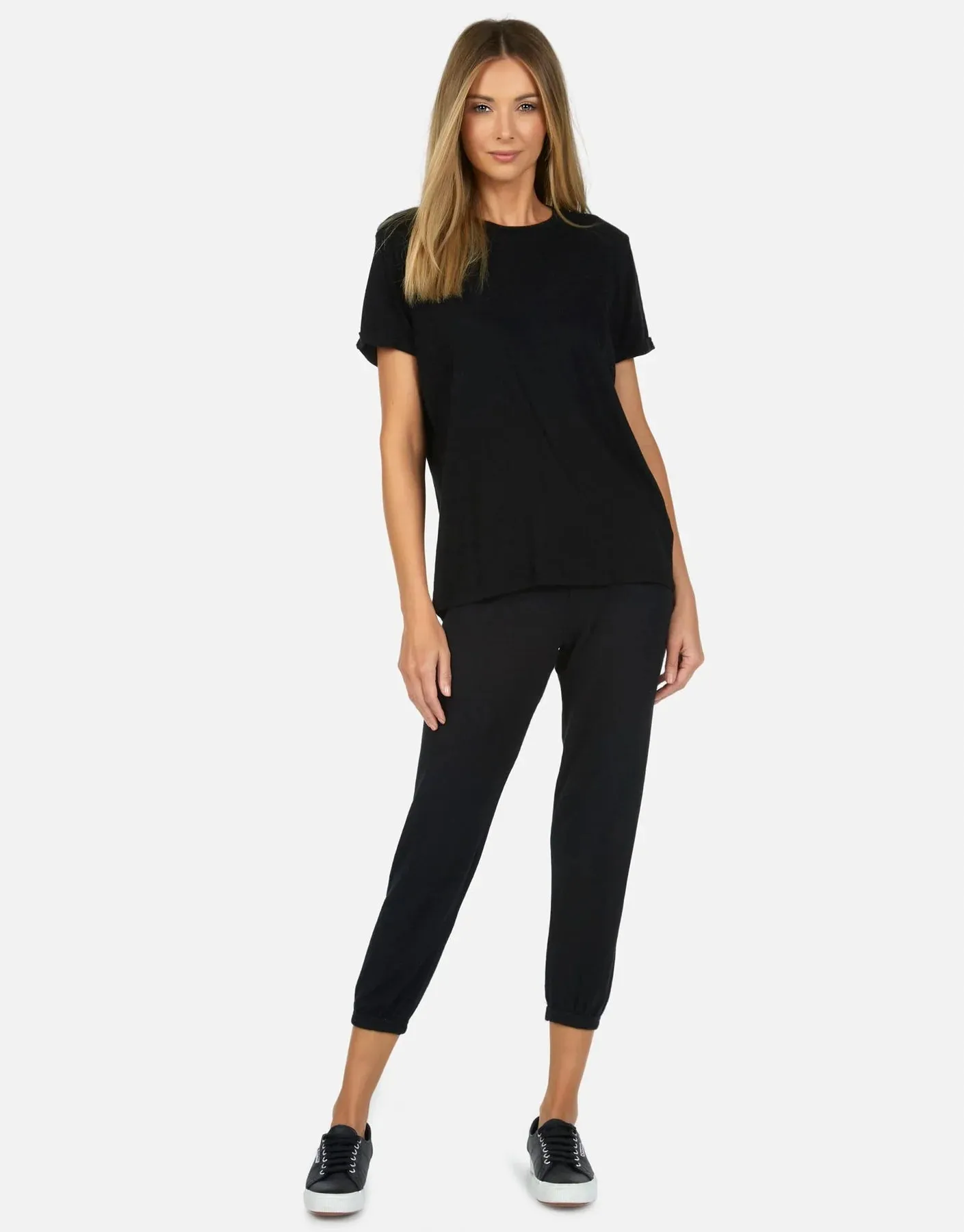 Nate Core Crop Sweatpant Travel Comfort Ready