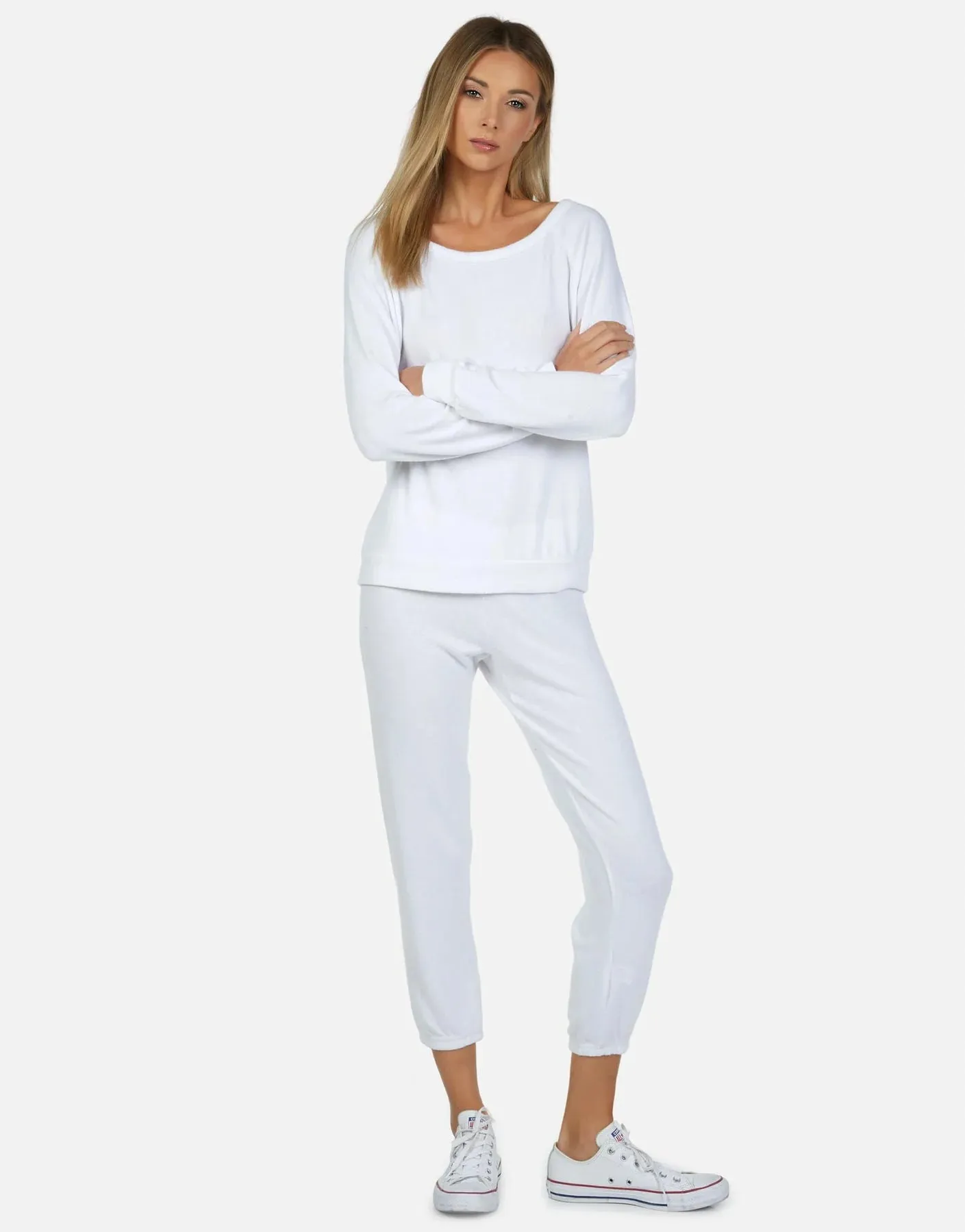 Nate Core Crop Sweatpant Travel Comfort Ready