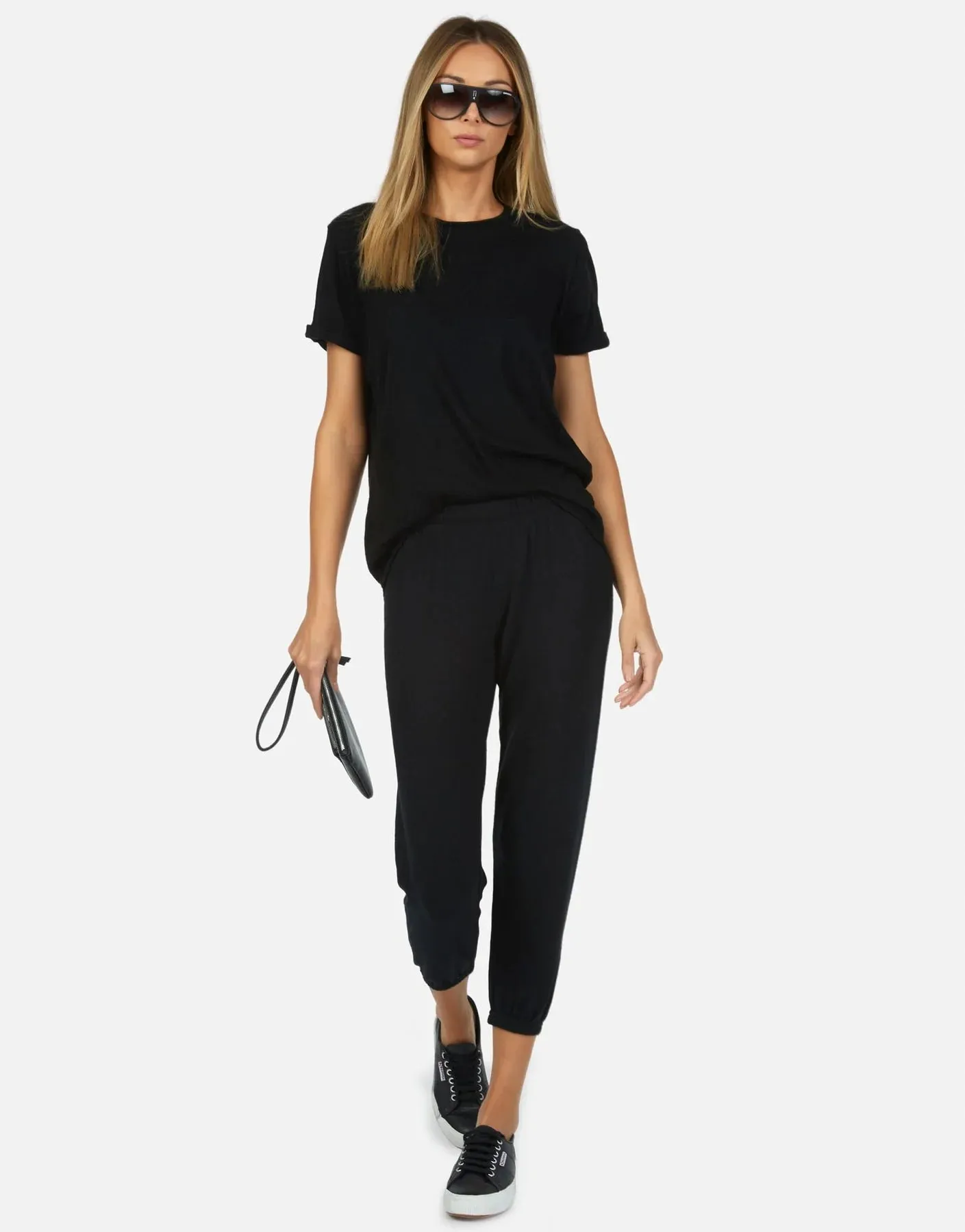 Nate Core Crop Sweatpant Travel Comfort Ready