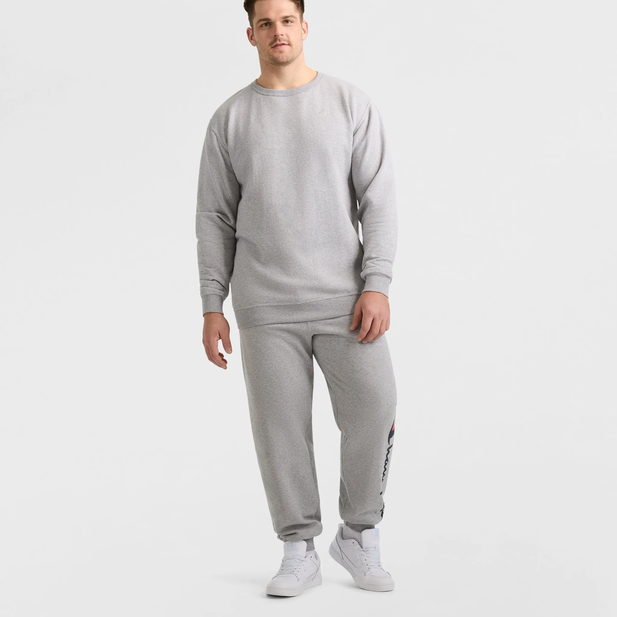 Powerblend Crewneck Sweatshirt, C Logo - Big & Tall Urban Street Look